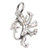 Lion Rampant sterling silver charm .925 Scottish charms