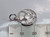 Thistle sterling silver charm .925 x1 Scottish Scotland flower charms size example