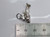 Fish sterling silver charm .925 fishes fishing charms A1 detail