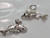 Fish sterling silver charm .925 fishes fishing charms A1 extra view
