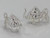 Teapot sterling silver charm .925 Afternoon tea charms alternate view