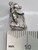 Bear riding a scooter sterling silver charm .925 Bears charms detail