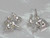 Rabbit sterling silver charm .925 bunny rabbits charms C alternate view