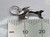 Dolphin sterling silver charm .925 x 1 dolphins charms J size example