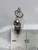 Poodle Dog sterling silver charm .925 Dogs Poodles charms side view
