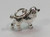 Poodle Dog sterling silver charm .925 x 1 Dogs Poodles charms additional view