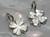 Four leaf clover Lucky sterling silver charm .925 x 1 4 leafed charms