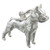 Boxer Dog sterling silver charm .925 Boxers Dogs charms