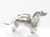 Dachshund dog sterling silver charm .925 Sausage dogs charms A1 further view