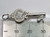 18th birthday key sterling silver charm pendant .925x 1 Birthdays charms size example