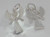 Angel 2D sterling silver charm .925 x 1 Holy Angels charms additional view