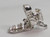 Old Woman Who Lived in a Shoe opening strlng silver charm .925 charms alternate view