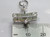 Biplane Bi plane aircraft sterling silver charm .925 x1 aeroplane charms detail
