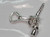 Bottle Opener Cork Corkscrew strlng silver charm .925 x1 Drinking charms size example
