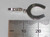 Good Luck Horse Shoe sterling silver charm .925 lucky charms size example