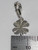 4 Leaf clover on lobster clip sterling silver charm .925 Lucky charms detail
