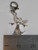 Angel with lobster clip sterling silver charm .925 Angels charms detail