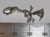 Angel with lobster clip sterling silver charm .925 Angels charms size example