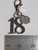 18th Birthday sterling silver on lobster clip .925 Birthdays charms detail
