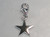 Star sterling silver charm with clip fitting .925 Stars Charms detail