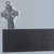 Celtic sterling silver heavy cross pendant .925 x 1 Holy Jesus Crosses side view