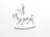 Capricorn sterling silver charm .925 x 1 Goat Zodiacs Zodiac charms additional view