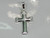 Cross sterling silver pendant .925 x 1 crosses pendants holy additional view