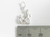Gemini sterling silver charm .925 Zodiac Geminis Twins zodiacs charms detail