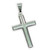 Cross sterling silver pendant .925 x 1 crosses pendants G