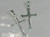 Cross sterling silver pendant with block tips .925 crosses pendants alternate view