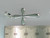 Cross sterling silver pendant Petal shaped .925 x 1 Christ Crosses Holy A1 size example