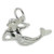 Mermaid sterling silver charm .925 x 1 Mermaids charms G1