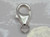 1 x 13mm Lobster Clasp Clip Trigger sterling silver fitting finding additional view