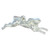 NO Not a rabbit but a hare sterling silver charm .925 Rabbits Hares
