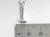 Trumpet sterling silver charm .925 Orchestra Music instrument charms size example