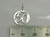 50 Sterling silver charm .925 x 1 - 50th Birthday Anniversary Charms detail