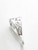 Sterling silver plain pendant bail .925 Fancy Bails Converters A1 extra view