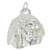 Native American Indian sterling silver charm .925 Indians charms