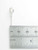 Screwdriver sterling silver charm .925 x 1 Screwdrivers tools charms side view