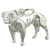 Bulldog sterling silver charm .925 x 1 Bulldogs Bull Dog Dogs charms