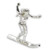 Waterskier sterling silver charm .925 x 1 Water Skier Waterskiing charms