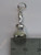 Hand bell sterling silver charm .925 Handbell Music charms side view