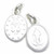 Miraculous Medal SMALL sterling silver charm .925 Holy Charms
