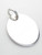 30 x 23mm Large Oval sterling silver charm pendant .925 x 1 Engravable additional view