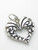Heart sterling silver charm .925 Love hearts charms additional view