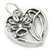 Daffodil flower sterling silver charm .925 Dafodil Daffs Daffodils