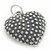 Heart sterling silver charm .925 Love hearts charms M1