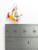 Fish sterling silver pendant .925 Fishes enamelled pendants A1 side view