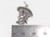 Buffalo Bill sterling silver charm .925 American Old West charms detail