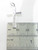 Cross with the Word Jesus sterling silver charm pendant .925 Crosses side view